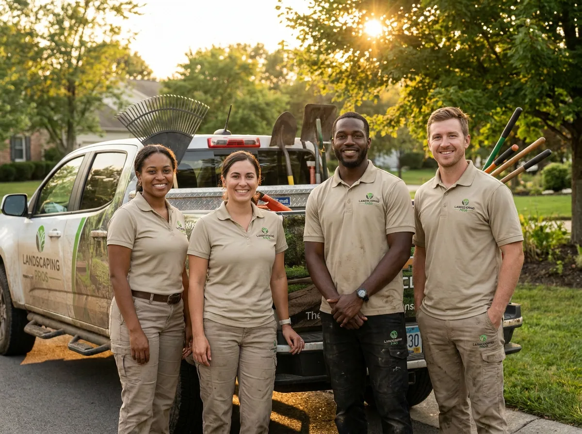 Landscaping company in Brighton, IA